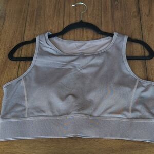 Women's Gray Sports Bra